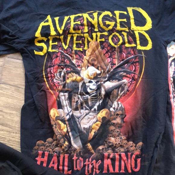 5 Band T Shirt Bundle - Picture 3 of 6